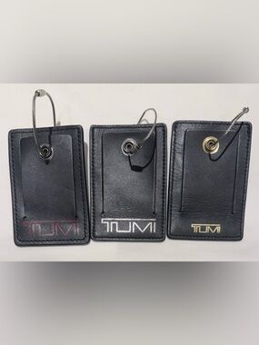 TUMI Pre-Owned Luggage Tags - Lot of 3